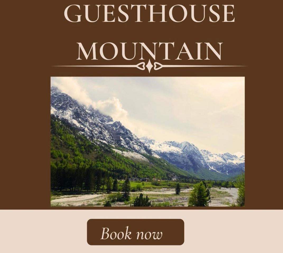 Guesthouse Mountain Valbona Kültér fotó